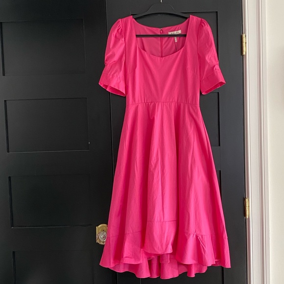 Hot pink BCBGeneration high low dress - Picture 1 of 8